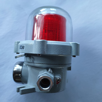 304 Przeciwwybuchowe światła alarmowe ze stali nierdzewnej 24 V Głośnik Syrena Alarm przeciwpożarowy Nadprądowy