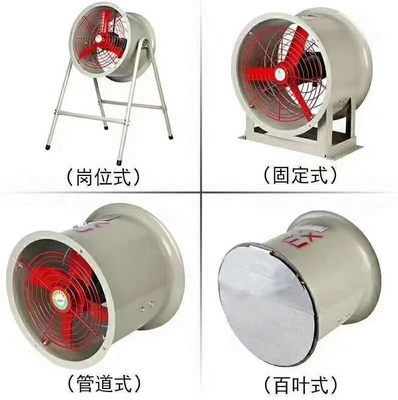 ATEX BAF Axial Fan 250-750W, IP54, przeznaczony do przechowywania chemikaliów, 4687 m3/min Wentylacja odporna na wybuchy przeznaczona dla Bliskiego Wschodu