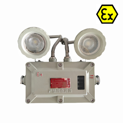 Strefę niebezpieczną 1 Przemysłowa lampka przeciwwybuchowa IP66 WF2 5 Watt 90-180 min