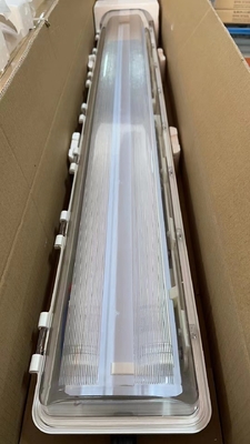 Światło fluorescencyjne ze stali nierdzewnej odporne na wybuch    590 mm do 6 stóp Światło awaryjne płomienioodporne dla obszarów niebezpiecznych