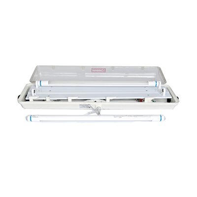 50000 godzin Żywotność Wybuchoodporna Lampa Fluorescencyjna Ex Mark Ex Db Eb IIC T6 Gb 2*18w/2*36w Do Stref Zagrożonych Wybuchem