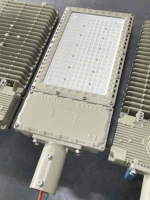 Wytrzymała oprawa LED do oświetlenia ulicznego, do malarni proszkowej, przeciwwybuchowa – Klasa 1, Dział 1, od 50W do 250W, do stref zagrożenia wybuchem