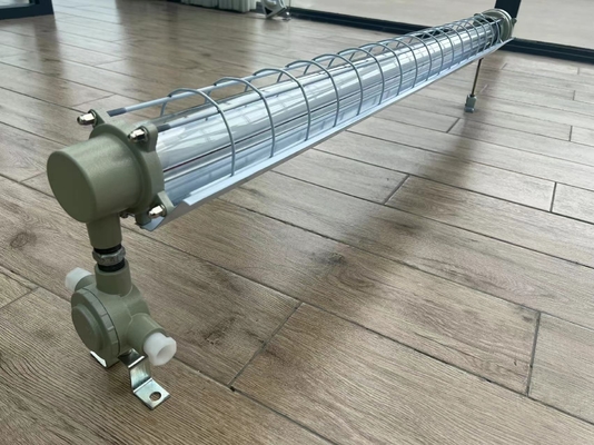 1x48 Wybuchoodporna lampa LED tubowa 115Lm/W Obudowa ABS do niebezpiecznych obszarów przemysłowych