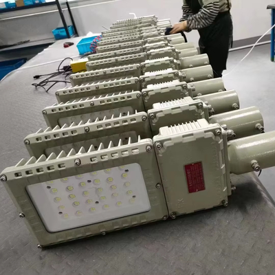 Odporna na wybuchy LED lampa uliczna do miejsc niebezpiecznych – 50W / 150W / 200W Wodoodporne oświetlenie przemysłowe