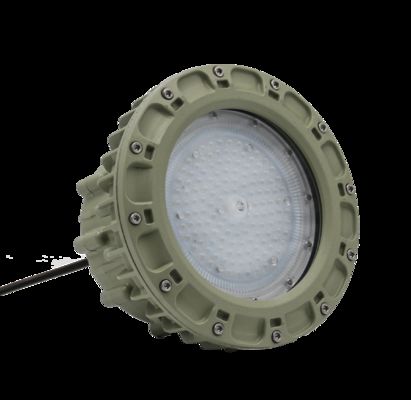 Przemysłowa lampa przeciwwybuchowa ATEX o mocy 50W 100W 150W, oświetlenie LED typu high bay do stacji benzynowych i zakładów petrochemicznych