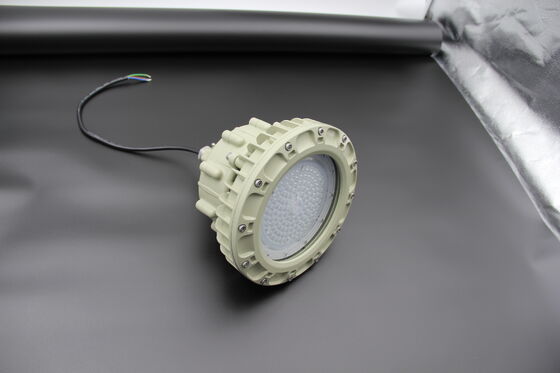 100-277V AC Explosion Proof LED High Bay Lights Featuring IP 65 Protection Suitable for Hazardous Location Installations