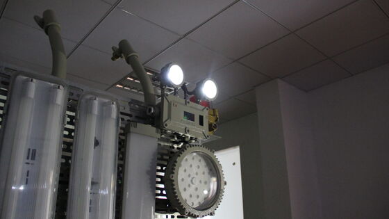 Aluminiowy stop szkła hartowanego, ładowalny 220V IP66 LED Awaryjny znak ewakuacyjny Światła awaryjne Czas trwania 3 godziny