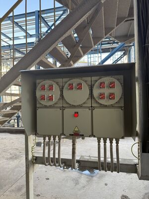 Odporność na korozję IP 65 380V Elektryczne płomienioodporne panele sterujące