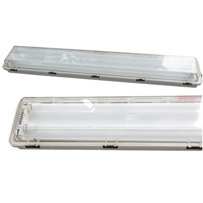2x48" wybuchoodporne światło lampy LED 115lm/W ABS