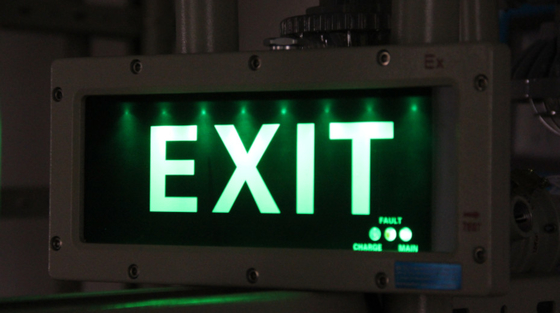 /OEM /LED /Light Exit Light 24VDC / 36VDC / AC / Certyfikowane oświetlenie bezpieczeństwa dla strefy 1 / strefy 2