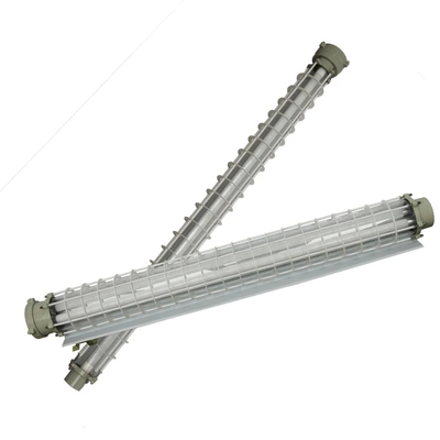 Bezpieczeństwo klasy II Światło fluorescencyjne przeciwwybuchowe 600 mm/1200 mm Długość odporna na korozję 1/2/3 rurka Kabel