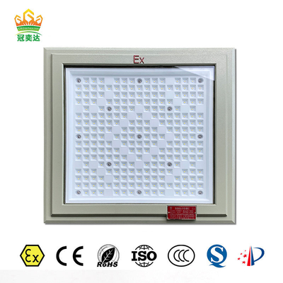 ATEX 18*18 cali kwadratowy światło przeciwwybuchowe 100w 130lm/w światło stacji benzynowej z 5 letnią gwarancją