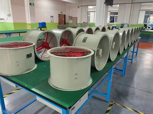 System wentylacji chroniony przed wybuchem o mocy 370 W, certyfikowany przez Atex krążnik powietrza o klasyfikacji IP54