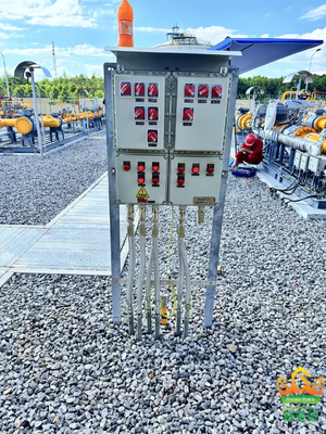 Panel sterujący odporny na wybuch z certyfikatem ATEX CNEX dla stoczni rafinerii chemicznej