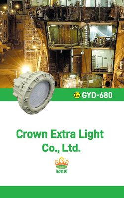 Wybuchoodporna lampa LED High Bay 100-240W z certyfikatem ATEX IECEx IP66
