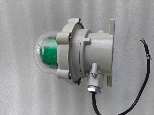 Światło alarmowe pod ścianą awaryjną odporne na wybuch 120-180 dB IP66 dla obszarów niebezpiecznych