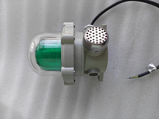 Światło alarmowe pod ścianą awaryjną odporne na wybuch 120-180 dB IP66 dla obszarów niebezpiecznych