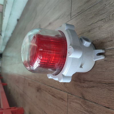 Oświetlenie ostrzegawcze LED przeciwwybuchowe 120dB | 3W/5W/10W Latarnia lotnicza w klatce do stref zagrożonych
