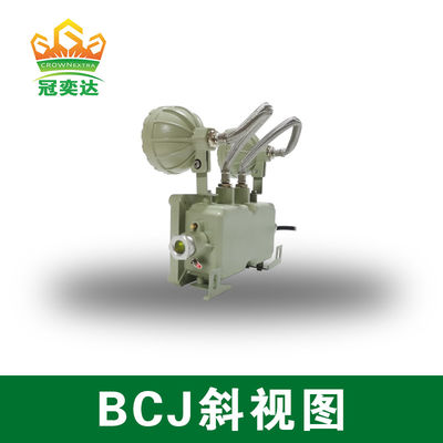 Światło awaryjne ognioodporne do ścian i sufitów z aluminium marynarnego o mocy 2*3 Watt