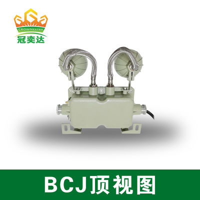 Światło awaryjne ognioodporne do ścian i sufitów z aluminium marynarnego o mocy 2*3 Watt