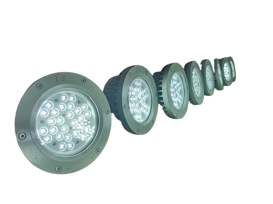 Dywizja 1 ATEX Approved Exproof Flameproof LED Bay Light z stopniem WF2 150Watt 180lm/w