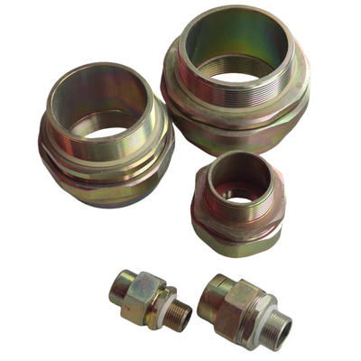 Srebro mosiądz 6-12 mm Ex Proof Clamping gruczoły Gładka powierzchnia