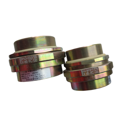 ATEX Jednorazowy pancerz srebrny Ex Proof Cable Gland z oceną IP68