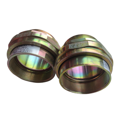ATEX Jednorazowy pancerz srebrny Ex Proof Cable Gland z oceną IP68