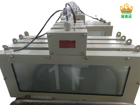 Przemysłowa klasa IP66, 180 minut awaryjnego czasu świecenia, znak ewakuacyjny LED do środowisk niebezpiecznych z funkcją oświetlenia awaryjnego