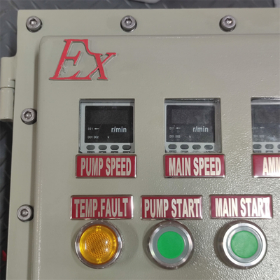 ATEX CNEX klasyfikowany jako Ex d ognioodporny paneł skrzynki IP66 WF2 dla obszaru niebezpiecznego z dostosowanym kablem wejściowym 295Vac
