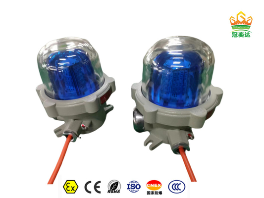 Strefa 1 2 Alarm przeciwwybuchowy Światła, światło, dźwięk, światło ATEX IP66 WF2 OEM Dostępne 40Watt