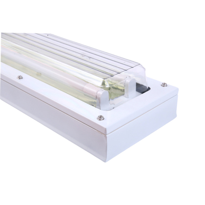 Ex Proof Flameproof LED Liniowe światło fluorescencyjne ATEX z całym tworzywem sztucznym ((GRP) ciało 72watt 100lm/w