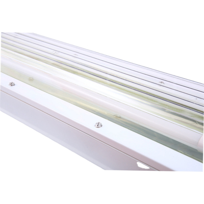Ex Proof Flameproof LED Liniowe światło fluorescencyjne ATEX z całym tworzywem sztucznym ((GRP) ciało 72watt 100lm/w