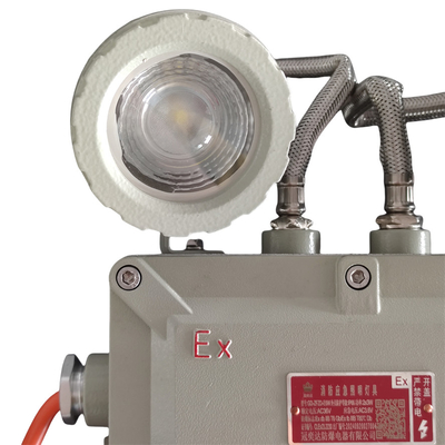 Strefę niebezpieczną 1 Przemysłowa lampka przeciwwybuchowa IP66 WF2 5 Watt 90-180 min