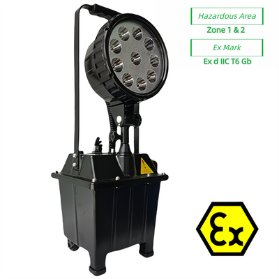 Sprzęt przeciwwybuchowy homologowany przez ATEX IP65 10X3W Dostosowywalny