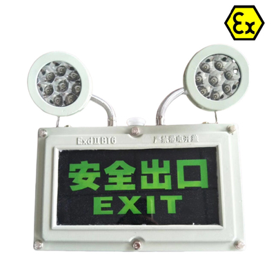 ATEX Safety LED Explosion-Proof Exit Light RoHS zatwierdzony dla niebezpiecznej strefy1 Div1 OEM dostępny