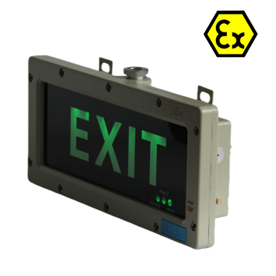 ATEX Safety LED Explosion-Proof Exit Light RoHS zatwierdzony dla niebezpiecznej strefy1 Div1 OEM dostępny