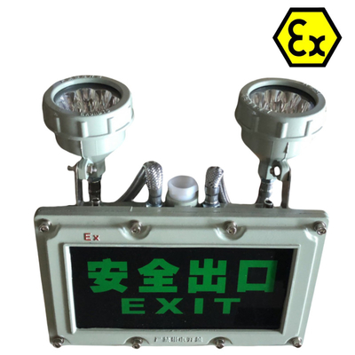 ATEX Safety LED Explosion-Proof Exit Light RoHS zatwierdzony dla niebezpiecznej strefy1 Div1 OEM dostępny