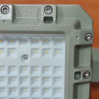 Ex d ATEX LED Sprzęgło przeciwwybuchowe Lampa kwadratowa 4000K Zgaszalna 90-295V dla oświetlenia przemysłowego EPC z ochroną IP66 OEM dostępne 50-250watt