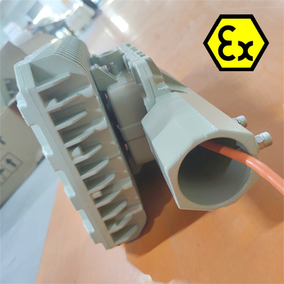 Ex d ATEX LED Sprzęgło przeciwwybuchowe Lampa kwadratowa 4000K Zgaszalna 90-295V dla oświetlenia przemysłowego EPC z ochroną IP66 OEM dostępne 50-250watt