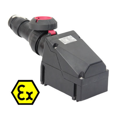 Wtyczka i gniazdo zabezpieczone przed wybuchem dla materiałów niebezpiecznych i łatwopalnych w przemyśle naftowym i chemicznym