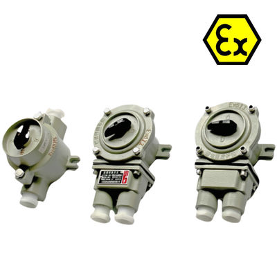 Przełącznik przeciwwybuchowy z aluminium klasy morskiej 10A Prąd napięcie 50/60HZ do zastosowań przemysłowych