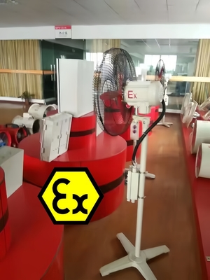 Wentylator obrotowy przeciwwybuchowy z certyfikatem ATEX 6600-1800m³/h IP54 Stabilny dla przemysłu chemicznego, naftowego i gazowego, górniczego, energooszczędny