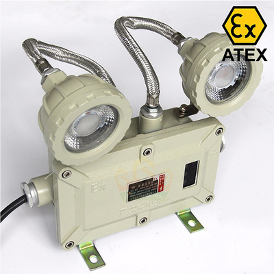 Przeciwwybuchowa lampa awaryjna – montaż na ścianie i suficie | Certyfikat ATEX/IECEx dla zakładów naftowych i gazowych, chemicznych i górniczych