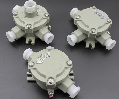 WF2 Pudełko złącza wybuchoodpornego IP65 Aluminium odlewane na maty z 2/3 wejściami kabli