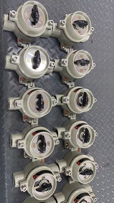 IP66 Przełącznik przeciwwybuchowy 220V/380V 10A Nadaje się do środowisk wybuchowych