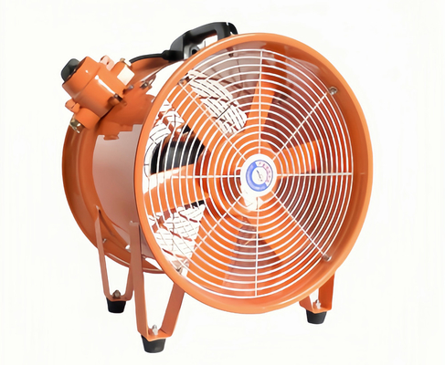 Trwały, energooszczędny wentylator osiowy Atex IP54, przeciwwybuchowy, 90-1500W, do platform wiertniczych i magazynów