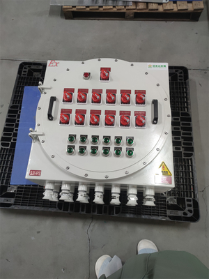 220VAC Atex Cnex płomienioodporne panele sterujące Aluminium marynarki Wf2 Ip66