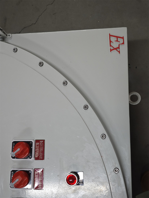 ATEX 380V płomienioodporne panele sterujące Panel dystrybucji energii przemysłowej Aluminiowy Materiał przeciwkorrozyjny IP66 dla strefy niebezpiecznej1 2 21 22 Prąd nominalny ≤ 250A