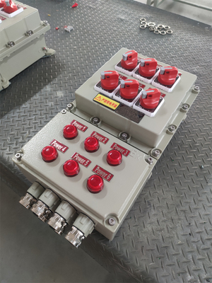 Energooszczędna stacja sterująca ATEX przeciwwybuchowa Płomienne skrzynki sterujące 220/380Vac G1/2", G3/4", G1, G1.1/4", G1.1/2", G2